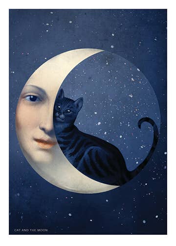 Cat and the Moon | CD112 | Artist: Catrin Welz-Stein