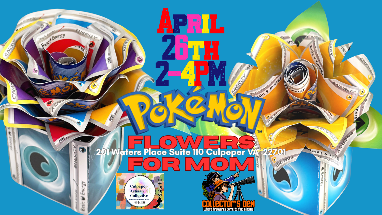 Make a Pokémon Flower for Mom