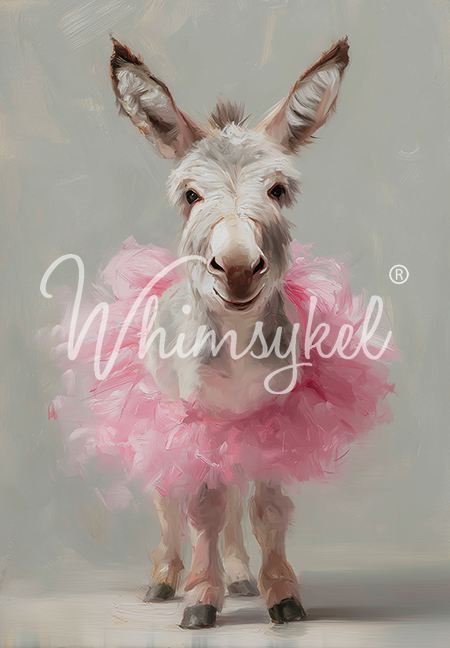 Whimsykel Designs 18 lb Decoupage Tissue Paper 21x29" Donkey Dance