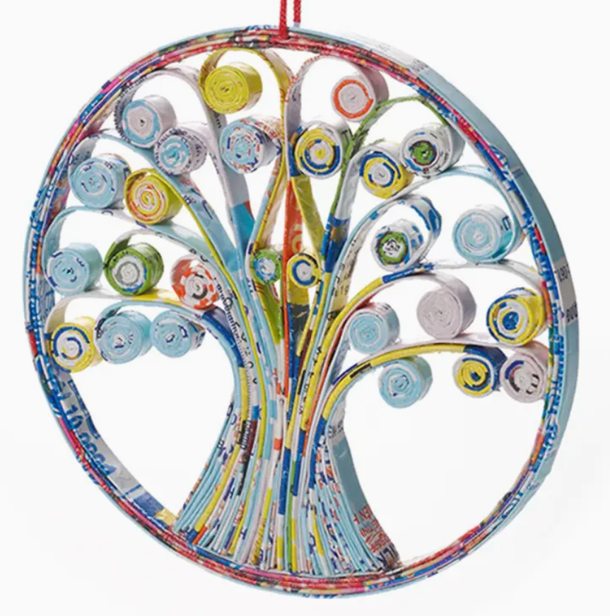 Quilled Tree of Life Ornament