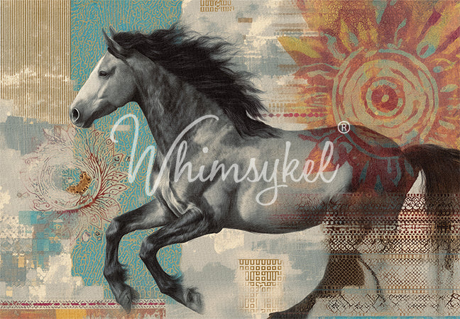 Whimsykel Designs 18 lb Decoupage Tissue Paper 21x29" Unbridled Echoes