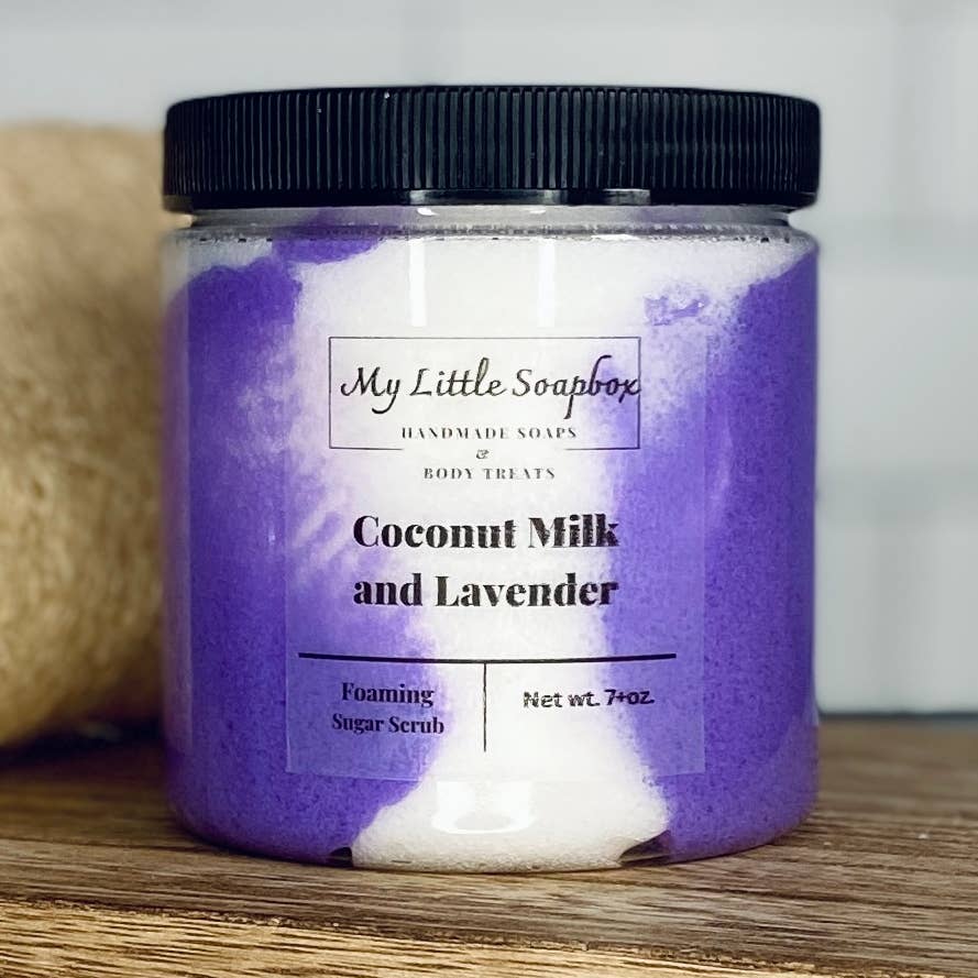 8oz Foaming Sugar Scrub