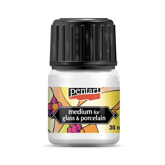 Pentart Glass and Porcelain Paint Medium 30 ml