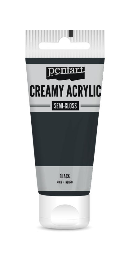 Pentart Creamy Acrylic SEMI-GLOSS 60 ml | Select Your Color