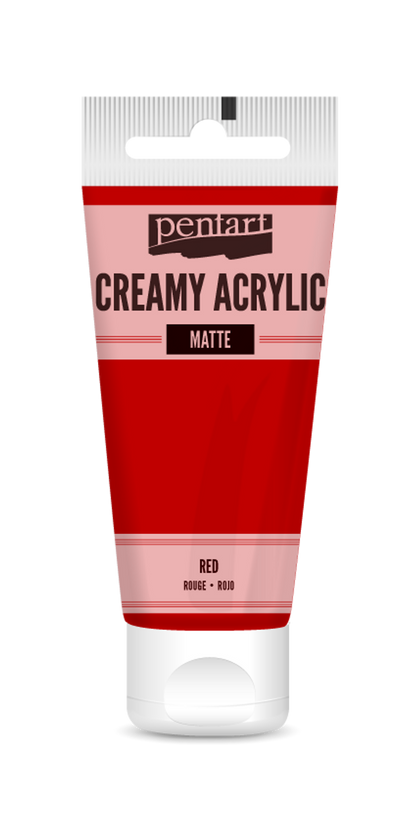Pentart Creamy Acrylic MATTE 60 ml | Select Your Color