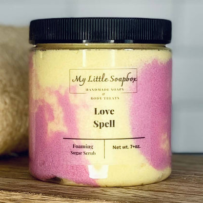 8oz Foaming Sugar Scrub