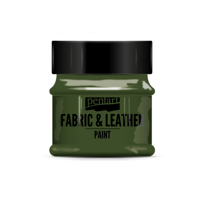 Pentart Fabric & Leather Paint 50 ml Pine Green