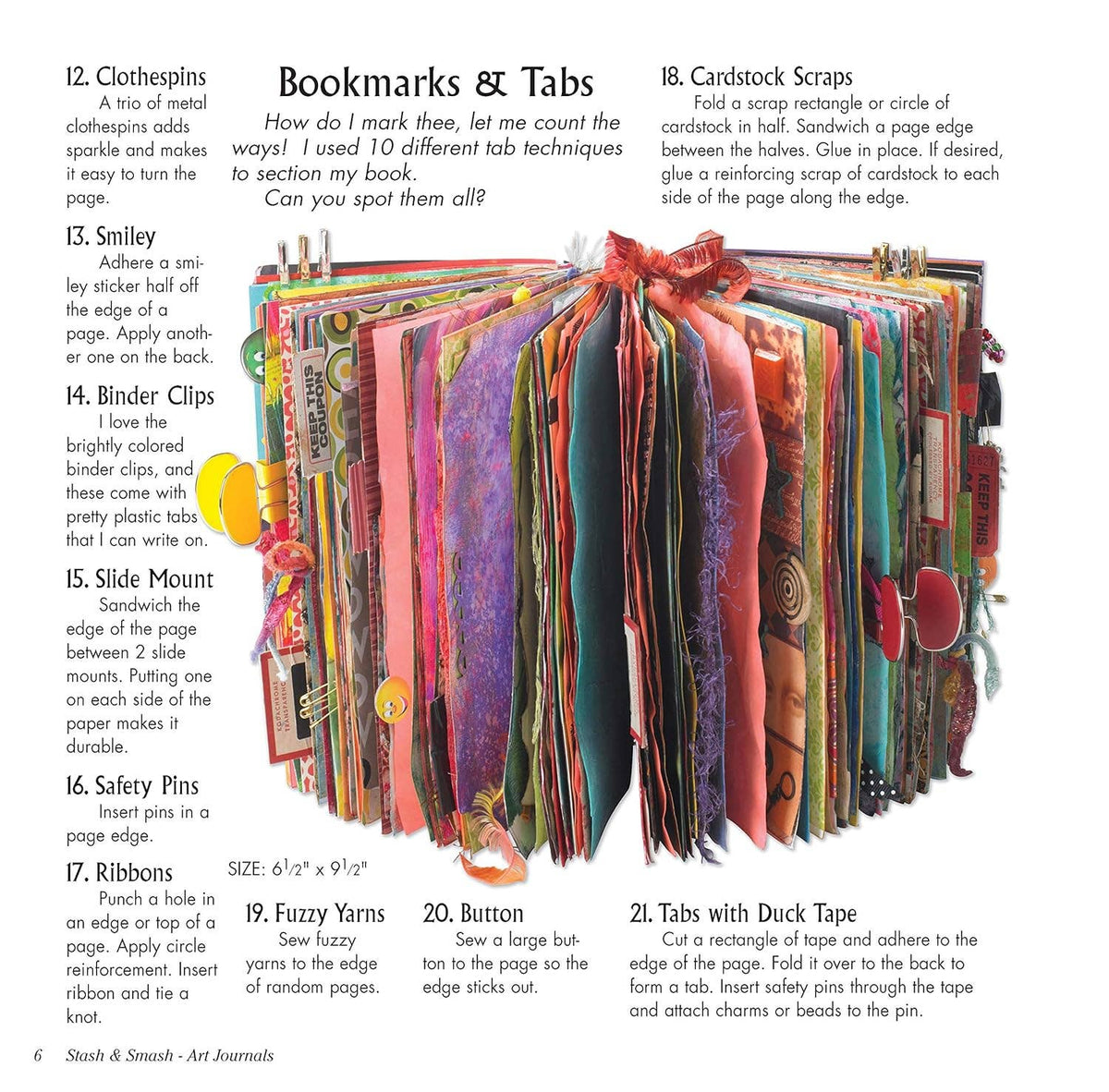 Stash & Smash: Art Journal Ideas