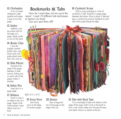 Stash & Smash: Art Journal Ideas