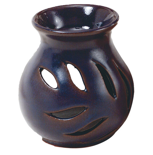 Blue Glazed Leaf Diffuser - Ceramic