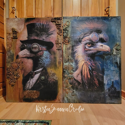 Whimsykel Designs 18 lb Decoupage Tissue Paper 21x29" Willie