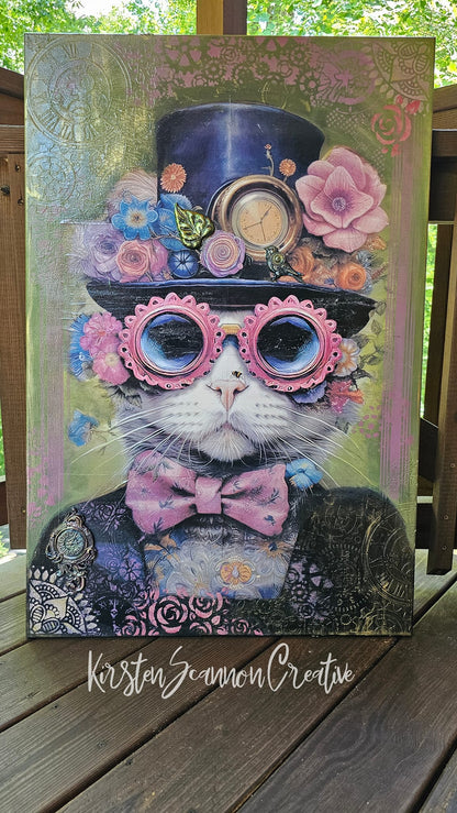 Whimsykel Designs 18 lb Decoupage Tissue Paper 21x29" Dapper Dan