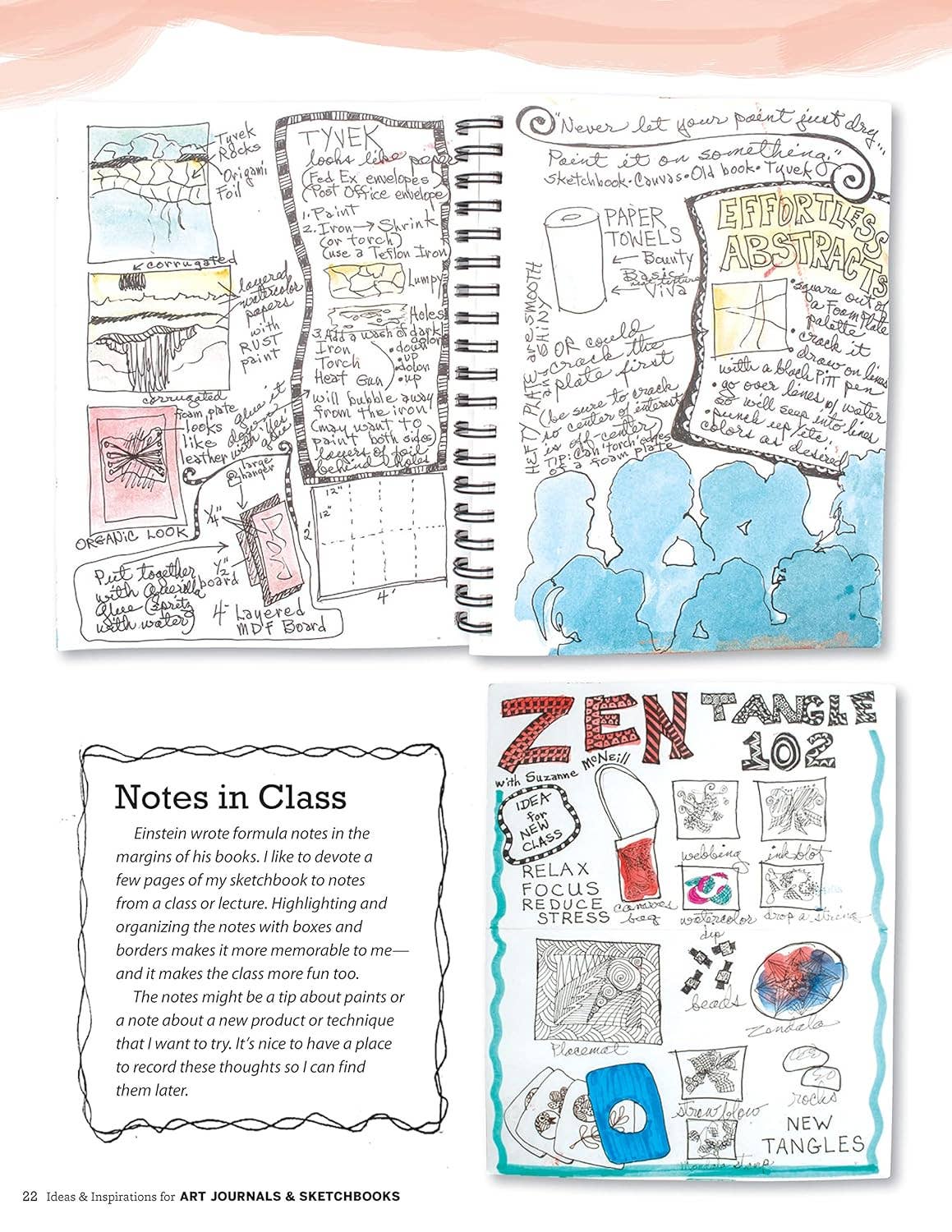 Ideas & Inspirations for Art Journals & Sketchbooks