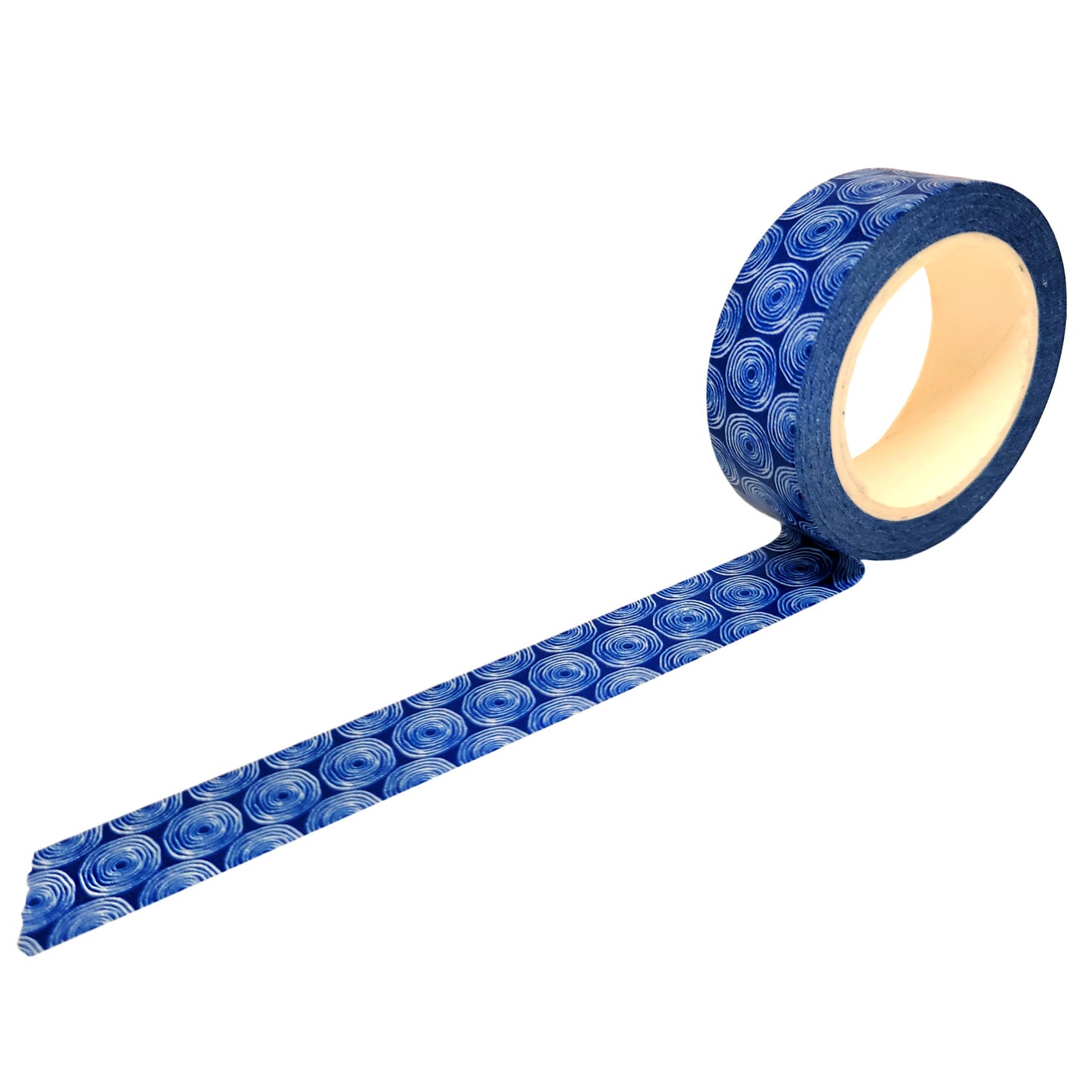Navy Blue Ripple Dot Washi Tape