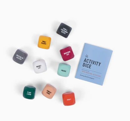 Activity Dice - Inspiration For Mood-Boosting Activities