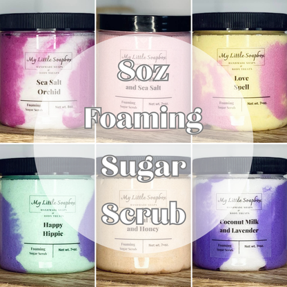 8oz Foaming Sugar Scrub