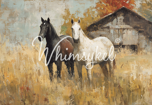 Whimsykel Designs 18 lb Decoupage Tissue Paper 29x21" Barnyard Companions