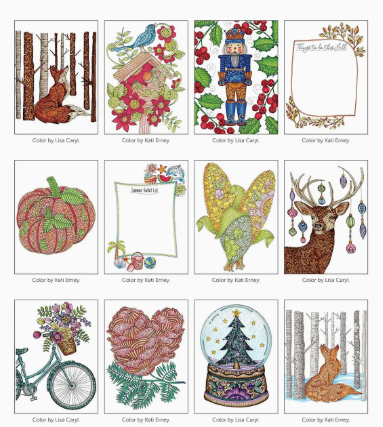 Creative Coloring Through the Seasons