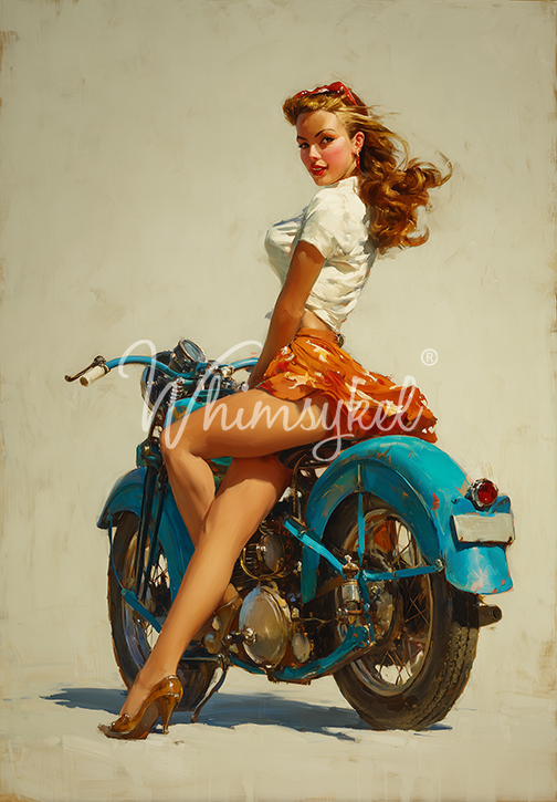Whimsykel Designs 18 lb Decoupage Tissue Paper 21x29" Curves & Crusin'