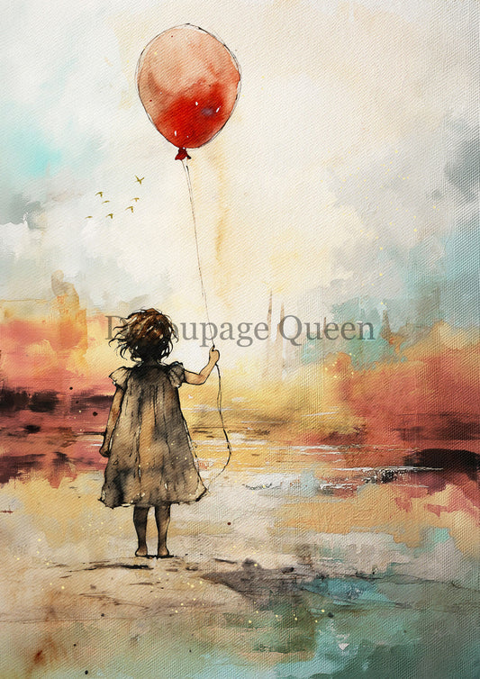 Decoupage Queen A4 Rice Paper Andy Skinner Oh the Places You'll Go