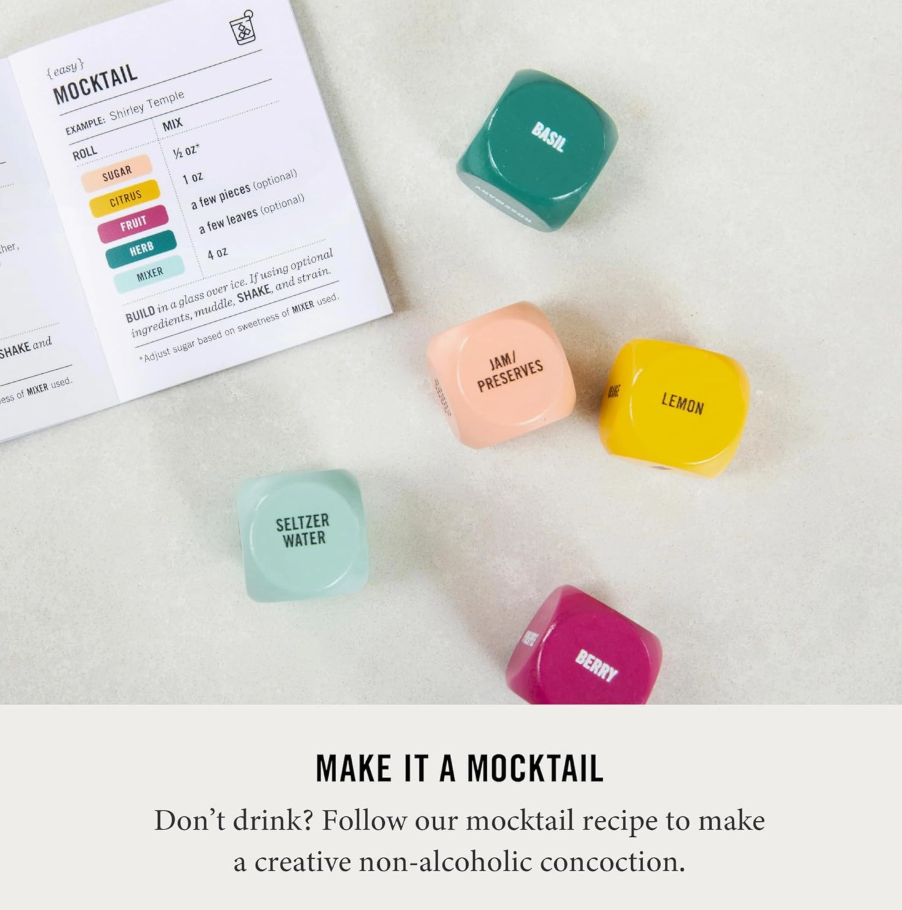 Mixology Dice - Inspiration For Craft Cocktails