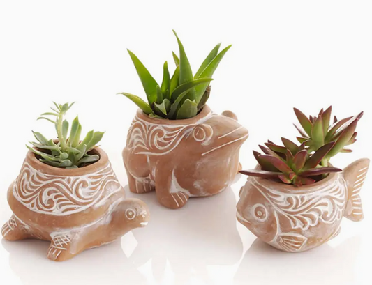 Pond Critter Planters