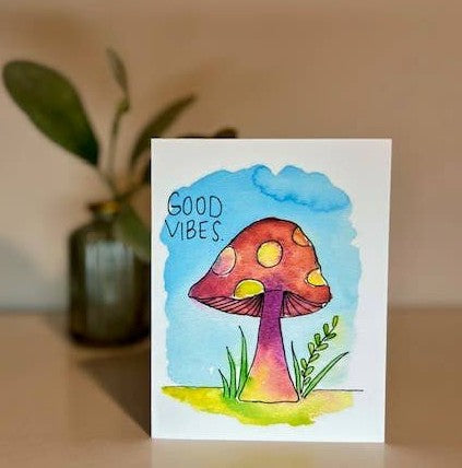 Well Wishes Series - Good Vibes Mushroom