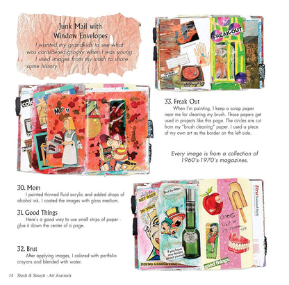 Stash & Smash: Art Journal Ideas