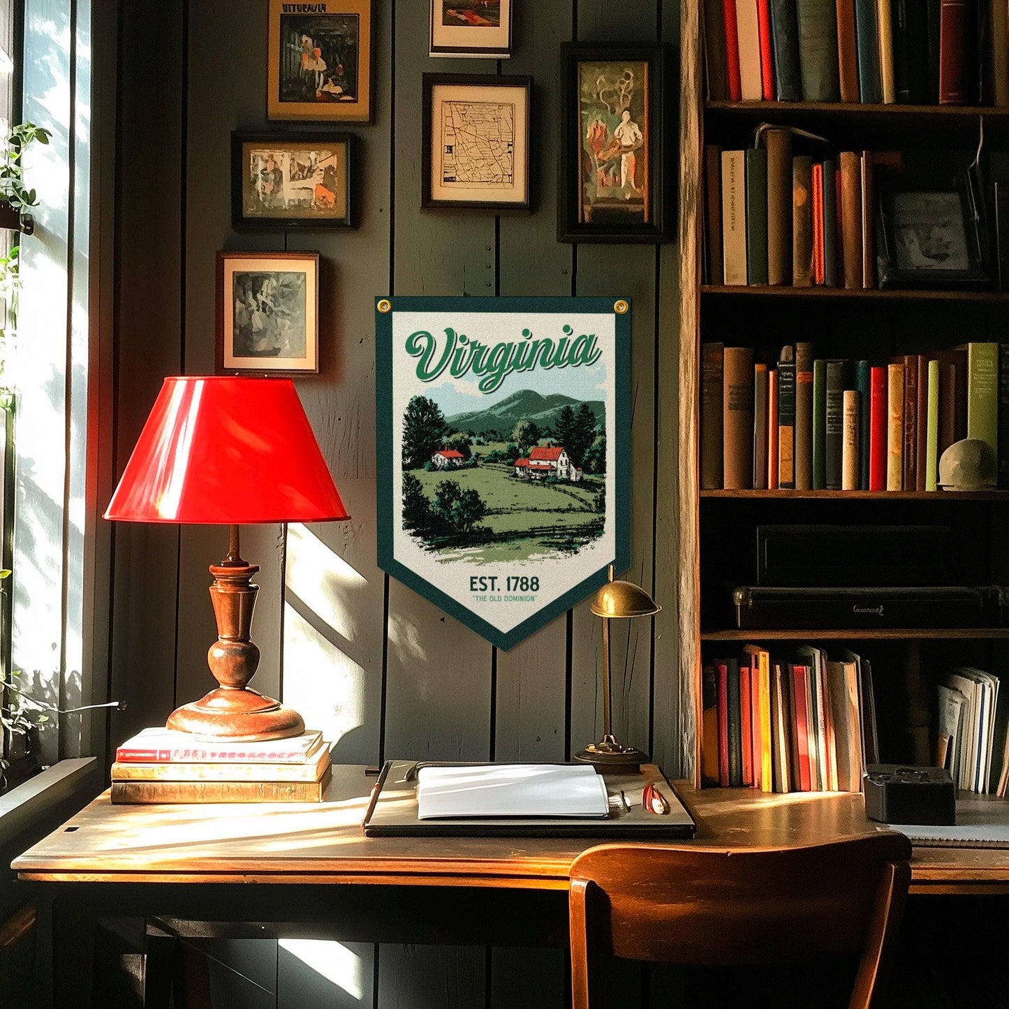 Virginia Felt Camp Flag