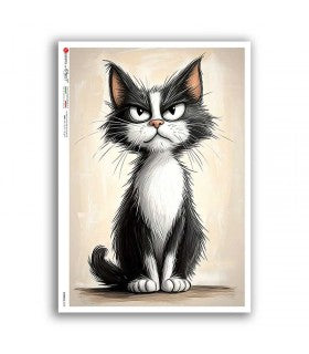 Paper Designs Italy Rice Paper A4 PD-COMIC_0058-A4