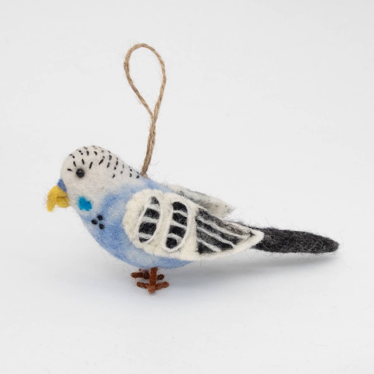 Ornament - Bird - Blue Parakeet