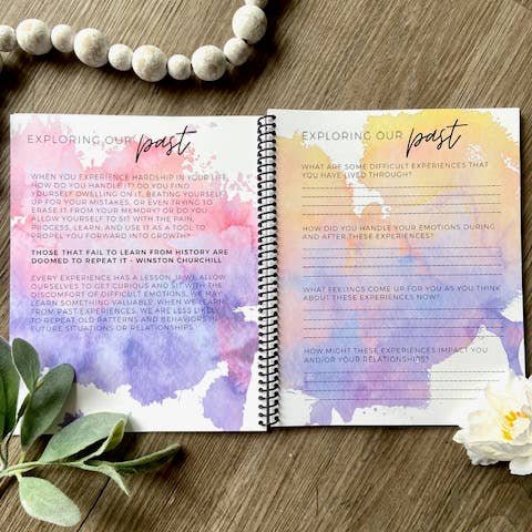 Workbook - the Art of Loving + Letting Go - Creative Journal