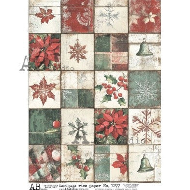 AB Studios A4 Rice Paper for Decoupage 7277