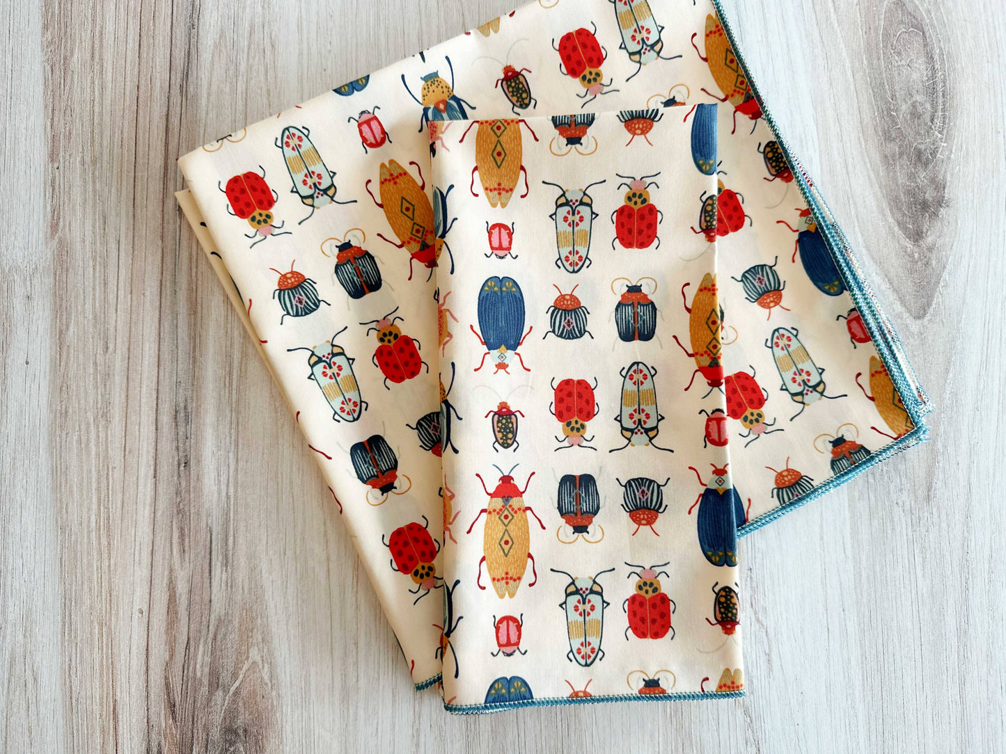 Beetle Cloth Napkins, Set of Four, 18" Everyday