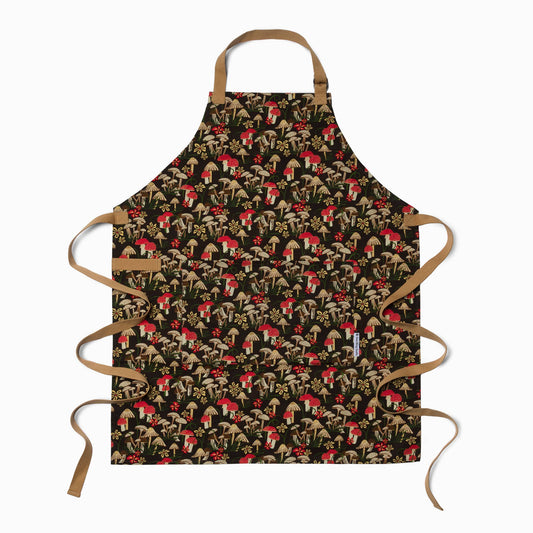 Apron-Adult | Mushroom Field