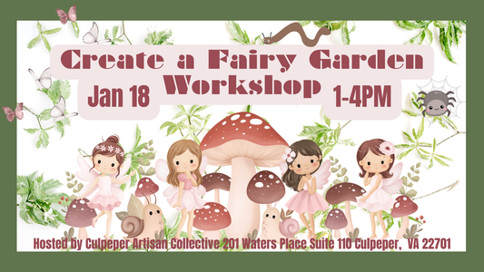 Create a Fairy Garden Workshop
