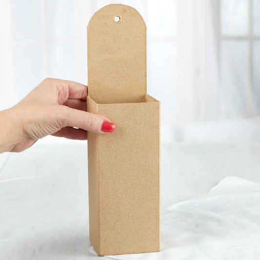 11-3/4" Paper Mache Wall Pocket