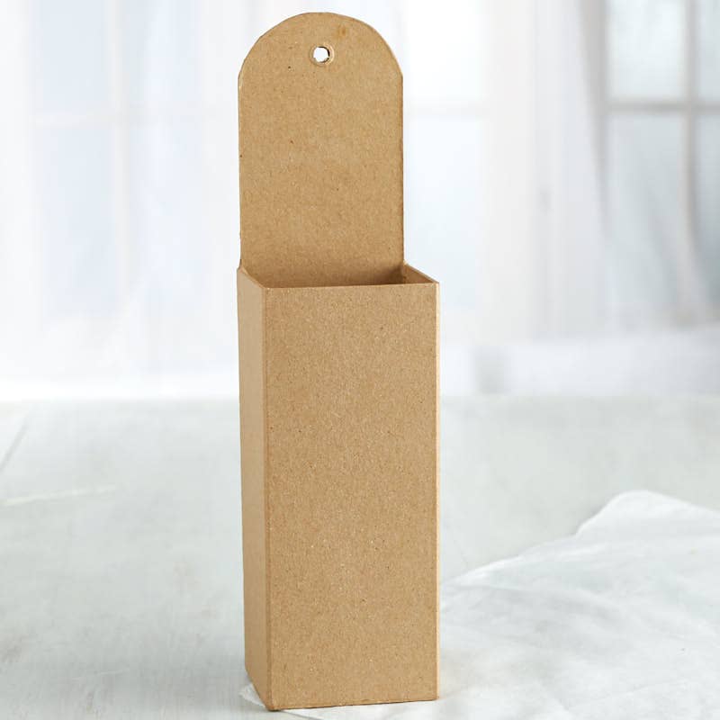 11-3/4" Paper Mache Wall Pocket