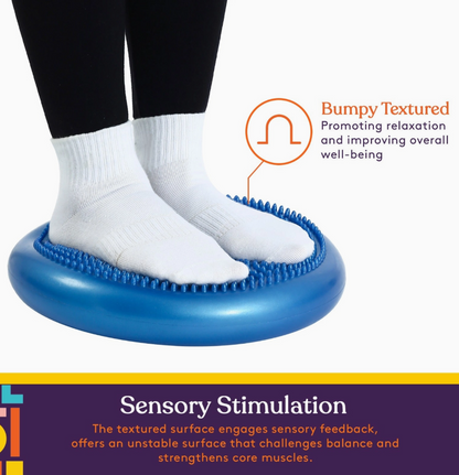 Stability Cushion with Sensory Spikes (Pump Included!)